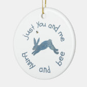 Geem Bunny Bee Bunnies Bees Baby Keramik Ornament (Links)