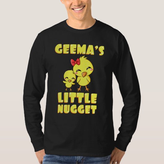 Geemas Little Nugget Chicken Grandma Mütter Day T-Shirt (Vorderseite)