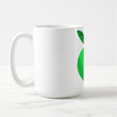 Geen Apfel Design Kaffeetasse (Links)