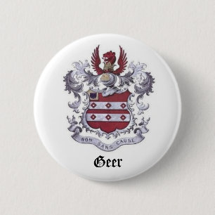 Geer Familienwappen Button