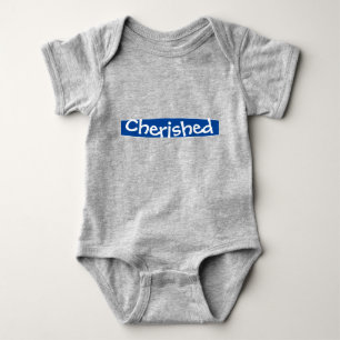 geerbt baby strampler