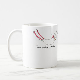 Geerdete Tasse des Yoga Huhn