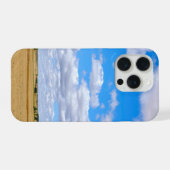 Geerntete Weizenfelder iPhone Hülle (Rückseite (Horizontal))