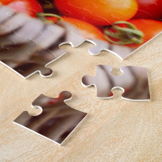 Geerntetes Gemüse Puzzle (Seite)