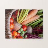 Geerntetes Gemüse Puzzle (Horizontal)