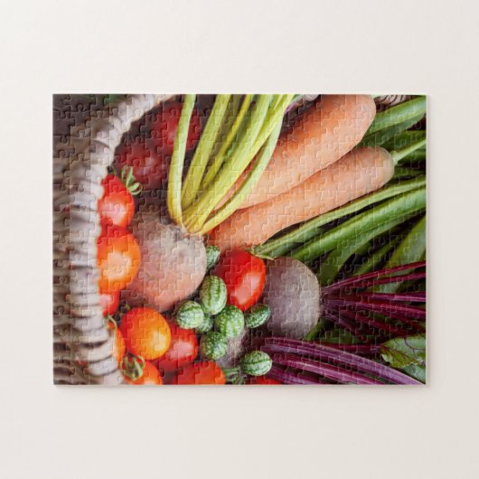 Geerntetes Gemüse Puzzle (Horizontal)