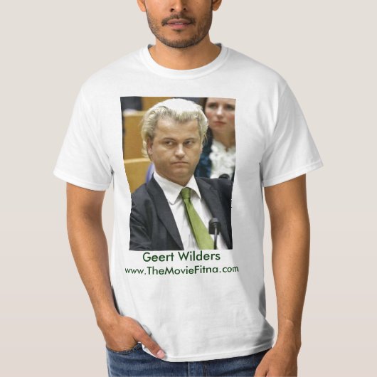 Geert Wilders T-Shirt (Vorderseite)