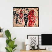 Gees Up Poster (Heimbüro)