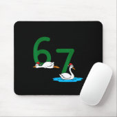 Geese A Laying Swans A Swimming 67 Six Geese Seven Mousepad (Mit Mouse)