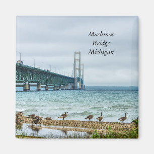 Geese auf Mighty Mac Magnet