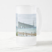 Geese auf Mighty Mac Mattglas Bierglas (VorderseiteRechts)