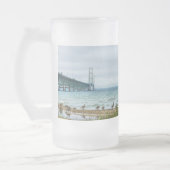 Geese auf Mighty Mac Mattglas Bierglas (Links)