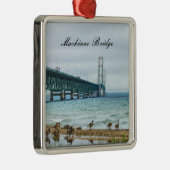 Geese auf Mighty Mac Ornament Aus Metall (Rechts)