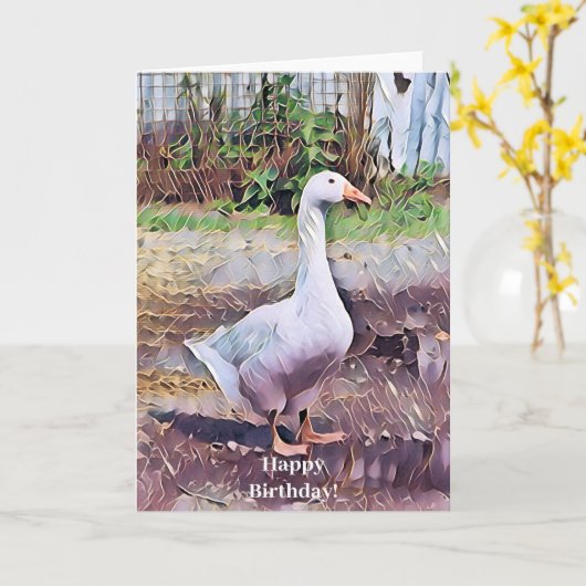 GEESE KARTE (Gelbe Blume)