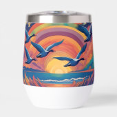 Geese Over Beach bei Sunrise (Vorderseite)