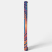 Geese Over Beach bei Sunrise Samsung Galaxy Hülle (Linke Seite)