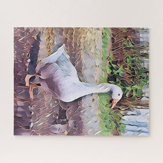 GEESE PUZZLE (Horizontal)