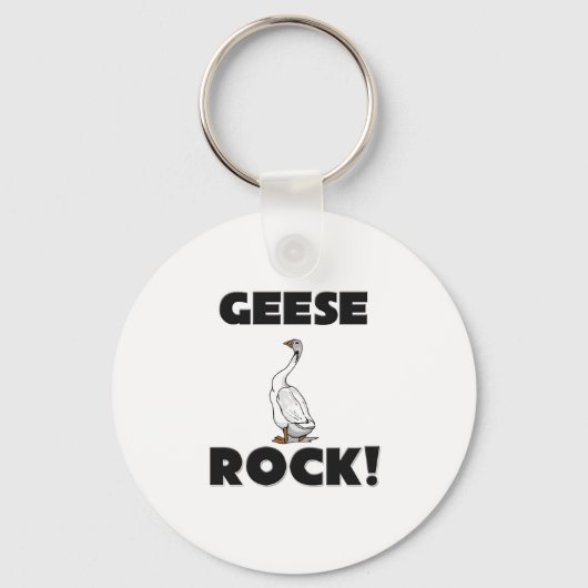 Geese Rock Schlüsselanhänger (Vorderseite)