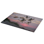 GEESE ÜBER DIE DUNEN SCHNEIDEBRETT (Ecke)