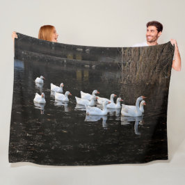 GEESE zum POND Fleecedecke