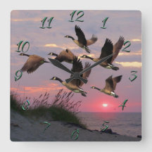 GEESEN ÜBER DIE DUNEN