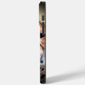 Geetah Portrait von Vollmond: Die Gnade der Natur Case-Mate iPhone Hülle (Rückseite / Links)