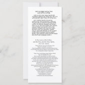 Geez, Amharisches und Englisches Gebet ("Unsere Fr (Rückseite)