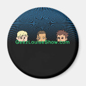Geez Louise Dark Magnet (Vorne)