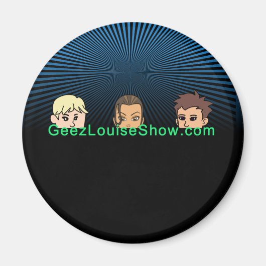 Geez Louise Dark Magnet (Vorne)