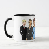 Geez Louise-Tasse mit Titel Tasse (Links)