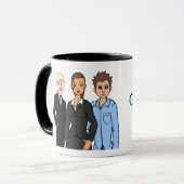 Geez Louise-Tasse mit Titel Tasse (Vorderseite Links)