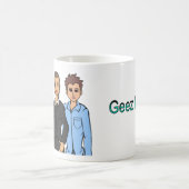 Geez Louise-Tasse mit Titel Tasse (Mittel)