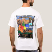 Geezah Men's Long Sleeve Henly T-Shirt (Rückseite)