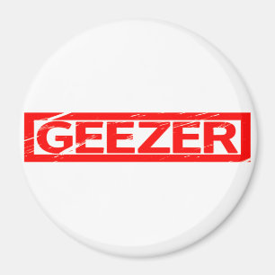 Geezer-Briefmarke Magnet
