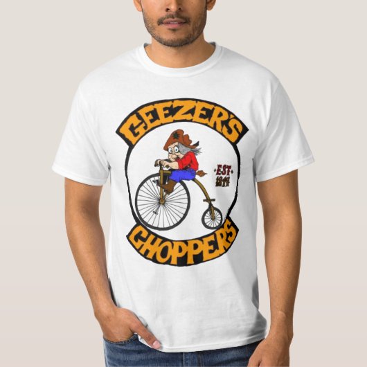 Geezer-Chopper T-Shirt (Vorderseite)