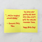 Geezer-Märchen Karte (Innenseite)