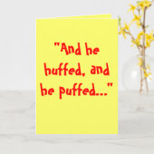 Geezer-Märchen Karte (Gelbe Blume)