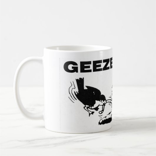Geezer See-"frühe Vogel-/Neugier-" Tasse (Links)
