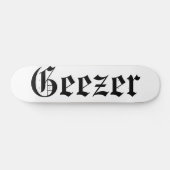 Geezer-Skateboard Skateboard (Horizontal)
