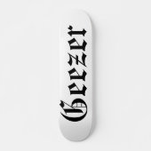 Geezer-Skateboard Skateboard (Vorne)