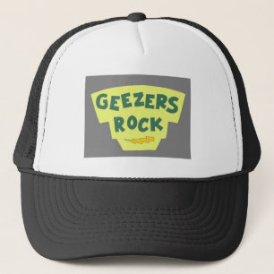 Geezers-Felsen-Baseballmütze Truckerkappe