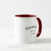 Geezerville Funny Coffee Tasse (VorderseiteRechts)