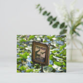 Gefahr, Alligator! Postkarte (Stehend Vorderseite)