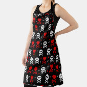 Gefahr Beängstigender Schädelmuster Schürze (InSitu)