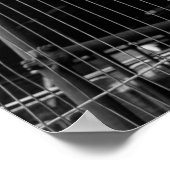 Gefahr Behalten Schildkröte Poster (Ecke)