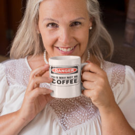 Gefahr, dass das nicht zum Kaffee wird Kaffeetasse