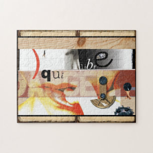 Gefahr - Digitale Collage Art - Puzzle