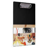 Gefahr - Digitale Collage Art - Zwischenablage Klemmbrett (Rechts)