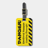 Gefahr! Emotionales Gepäck: Gepäckmarke kommt Gepäckanhänger (Vorderseite vertikal)