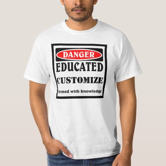 GEFAHR, ERZIELT T-Shirt (Vorderseite)